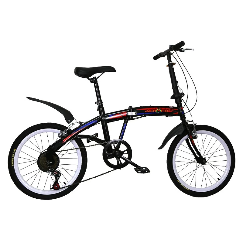 Customizable 20-Inch Foldable Bicycle with Aluminum Fork Transmission Car for BMW for Benz 4S Store Unique Logo Gift Car