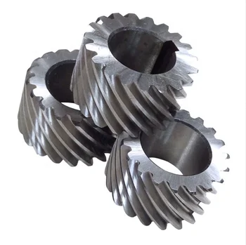 Factory customization precision ball mill pinion gear large modulus spur or helical gears for drawing
