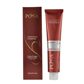 POSA Organic Hair Colour Cream Professional Salon Use Ammonia Free Hair Dye With 79 Colors