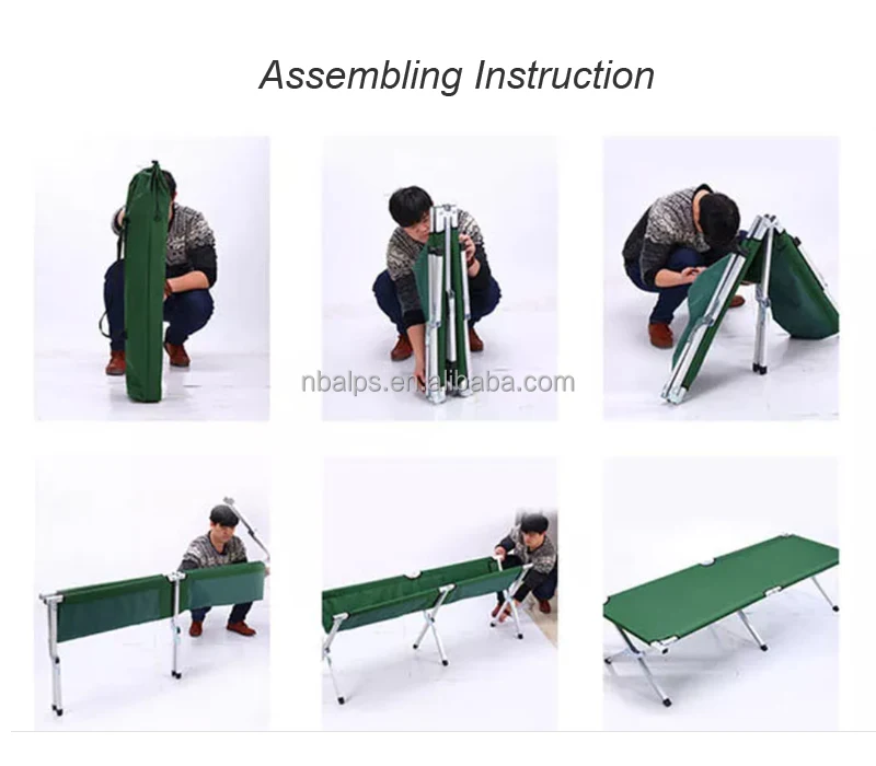 Чжэцзян высокое качество сверхпрочная оксфордская уличная большая красная Крестовая Складная портативная складная кровать для