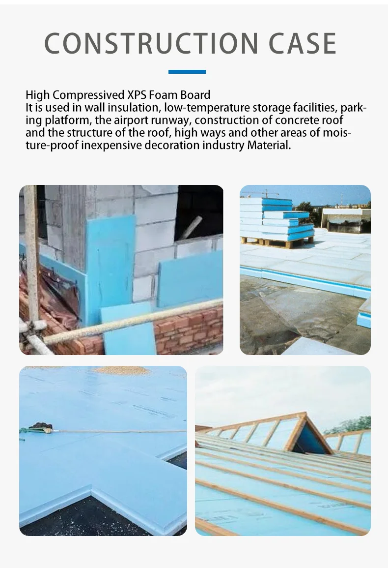 Xps Foam Board Thermal Insulation Made From Styrofoam Durable And