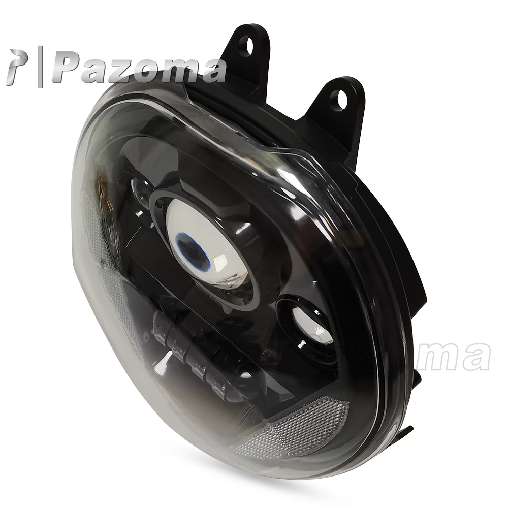 Ducati Monster 821/1200 用 LED ヘッドライト 2100LM 6000K 新品