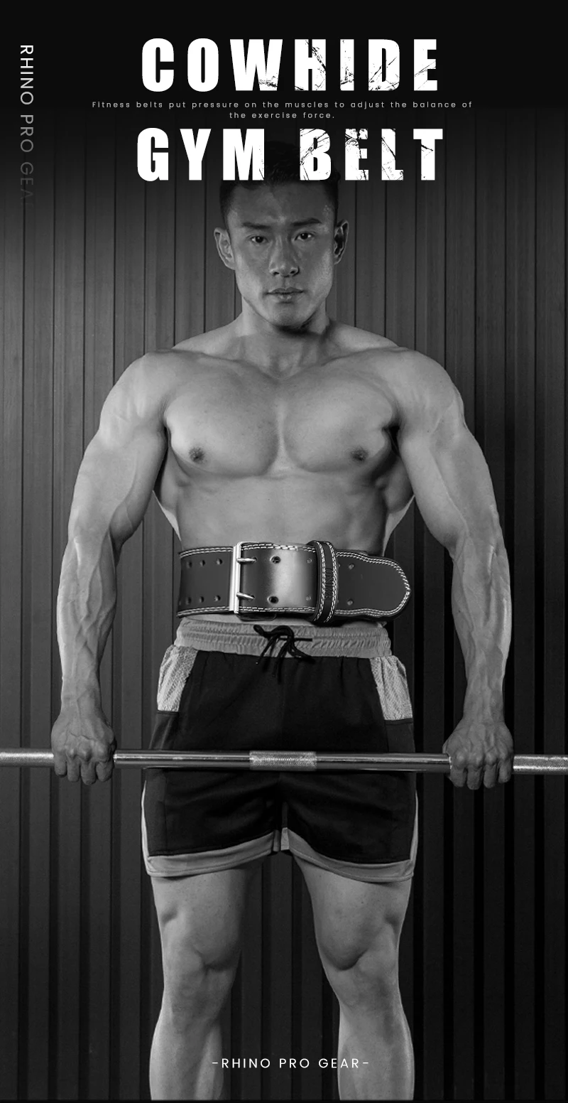 Rhinopro Weightlifting Belt Leather Weightlifting Leather Belt Buy