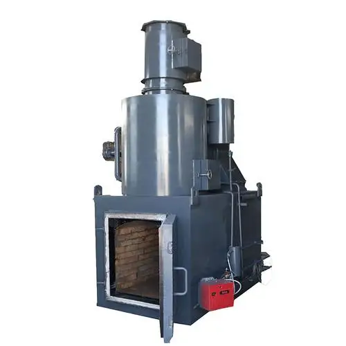 Automation Smokeless Animal Pet Shop Waste Slaughterhouse Hazardous Waste Incinerator Machine