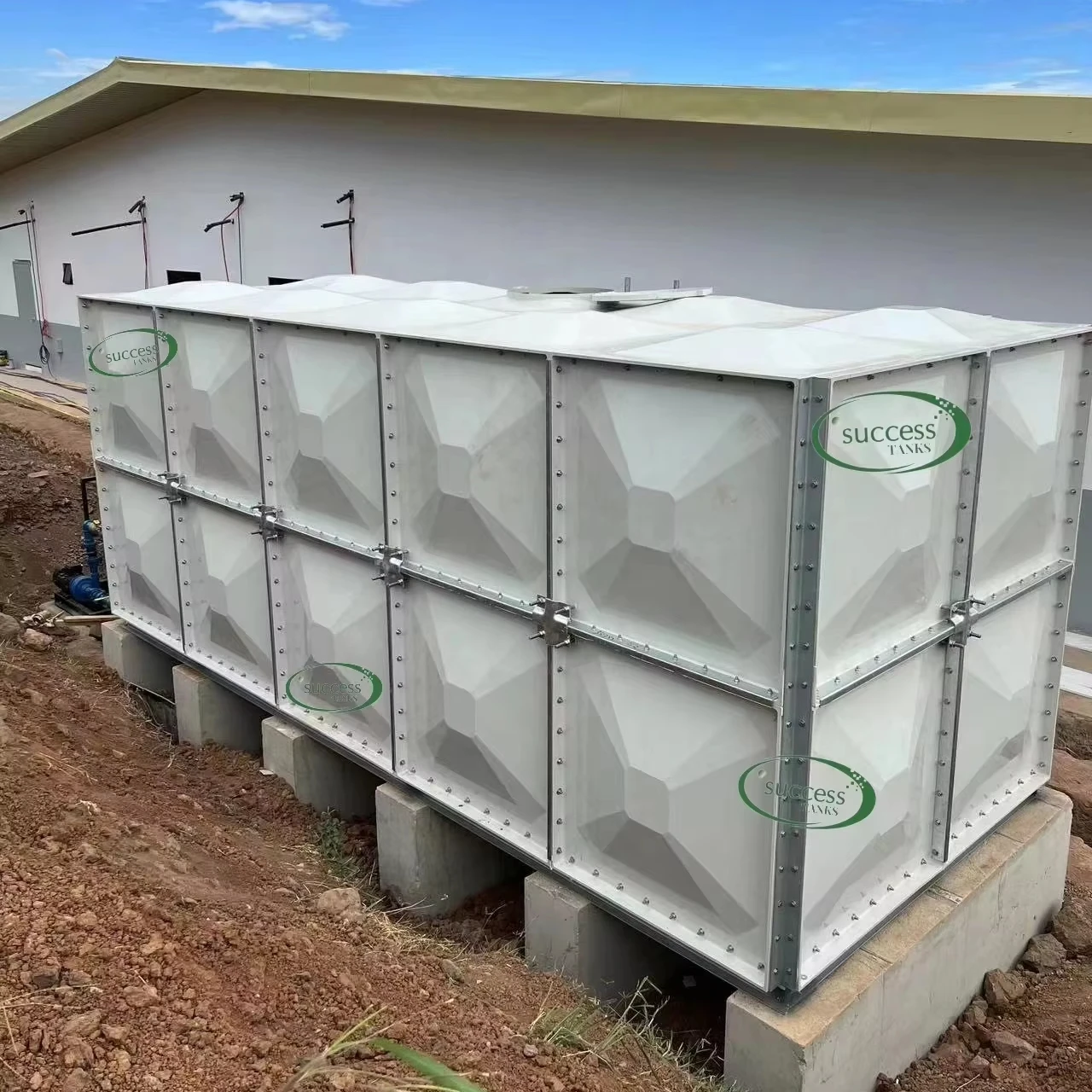GRP Sectional Water Tank for Drinking Flexible and Can Be Customized