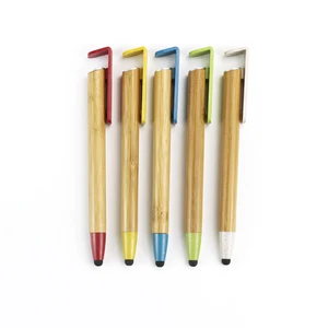 Custom Logo Bamboo ABS Ballpoint Pen Cute Gift from China for School High Quality Ballpoint Pens