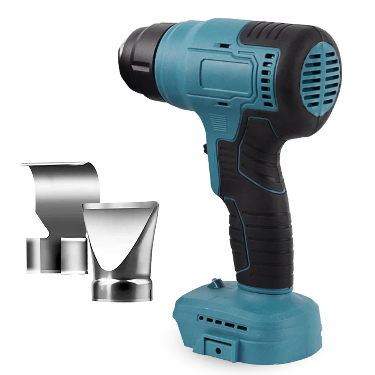Factory Price Cordless Power Tools 21V Cordless Rechargeable Battery Heating Heat Gun Tool Hot Air Gun Wireless Heat air Gun