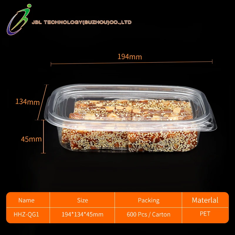 Clear Plastic Inner Food Containers - 2, 3, 4 Compartments