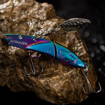 Cheery Metal Sinking Spinner Spoon Hard Bait 7g 10g 15g 20g VIB Fishing Lure Isca Artificial Bass Pike Bait – Metal Jig – view 5