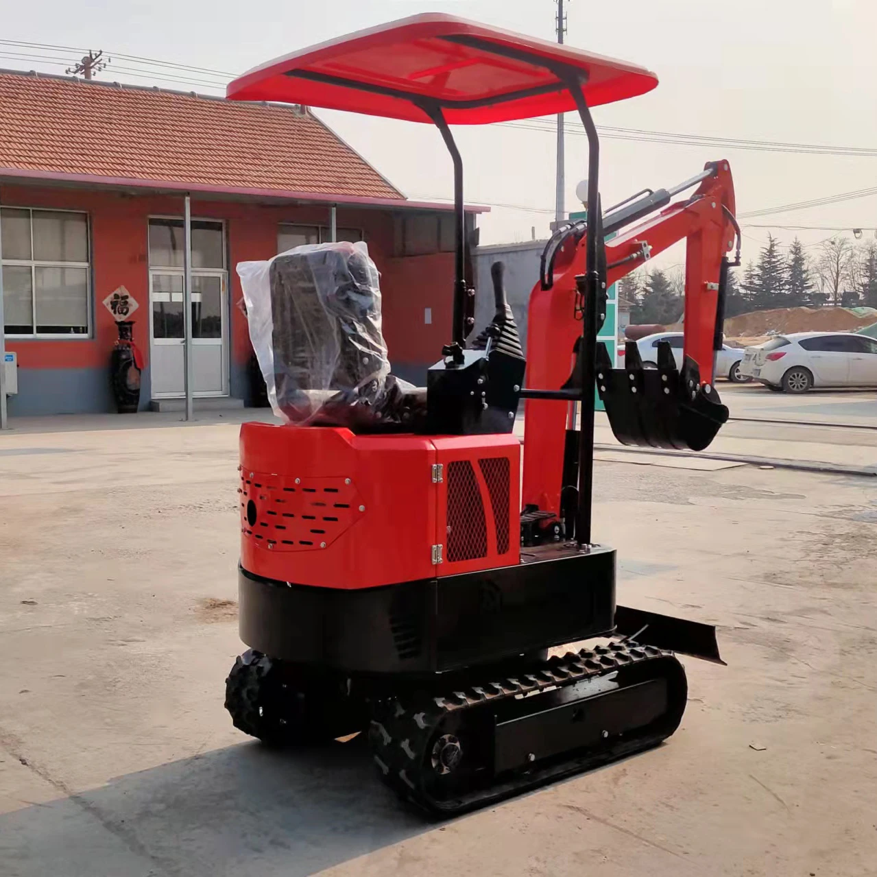 Shandong Nuoman Engineering Machinery Mini Excavator 1Ton for Sale