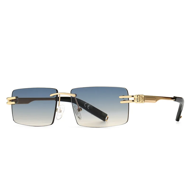 Vintage Small Rectangle Sunglasses Unisex Style 2020