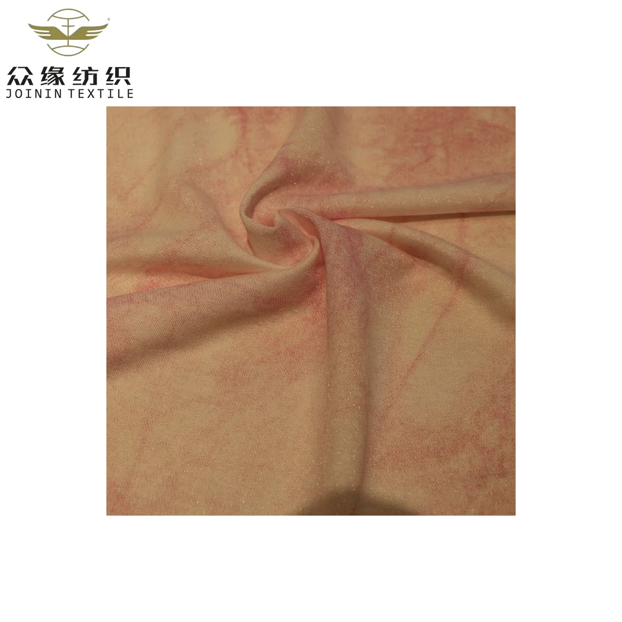 Текстиль JOININ, новинка, трикотажная ткань из смешанного хлопка и нейлона fashionTie для дизайна одежды