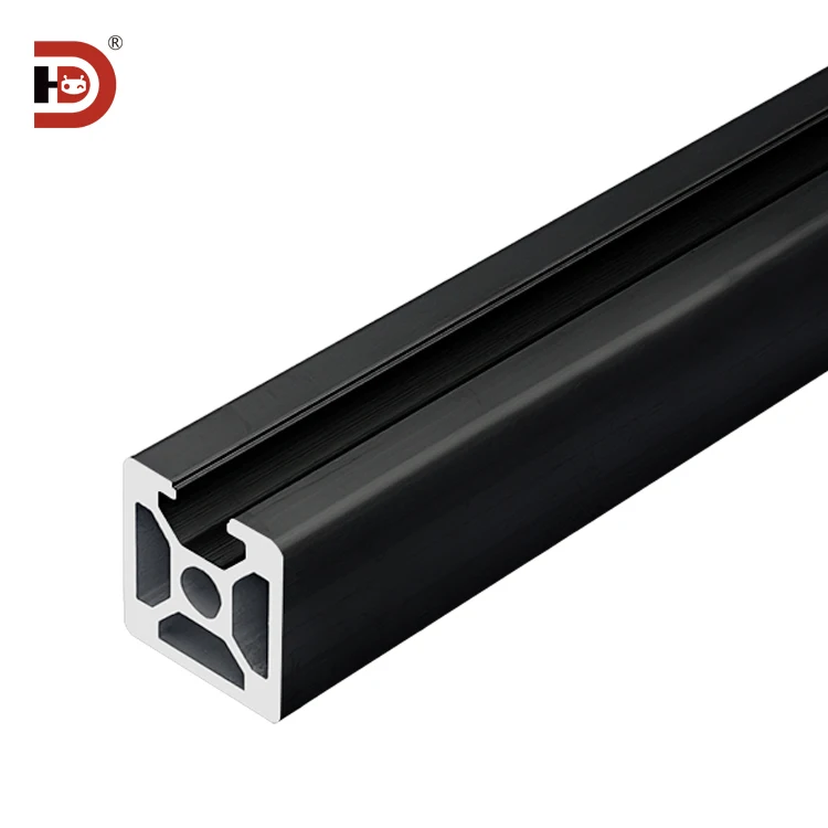 product 2020 european norm industrial extruded aluminum profiles 2020 t black aluminum alloy square tube profiles-6
