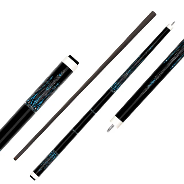 Tian Qi No.112 Punch Cue Premium Quality 12.4mm/12.9mm Billiard Cues with Stainless Steel Center Joint for Pool Enthusiasts