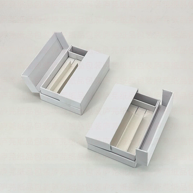 Custom Cardboard Internal Divider Slide Premium Child Resistant Roll Cigarette Packaging Recyclable Brown Kraft Corrugated Box