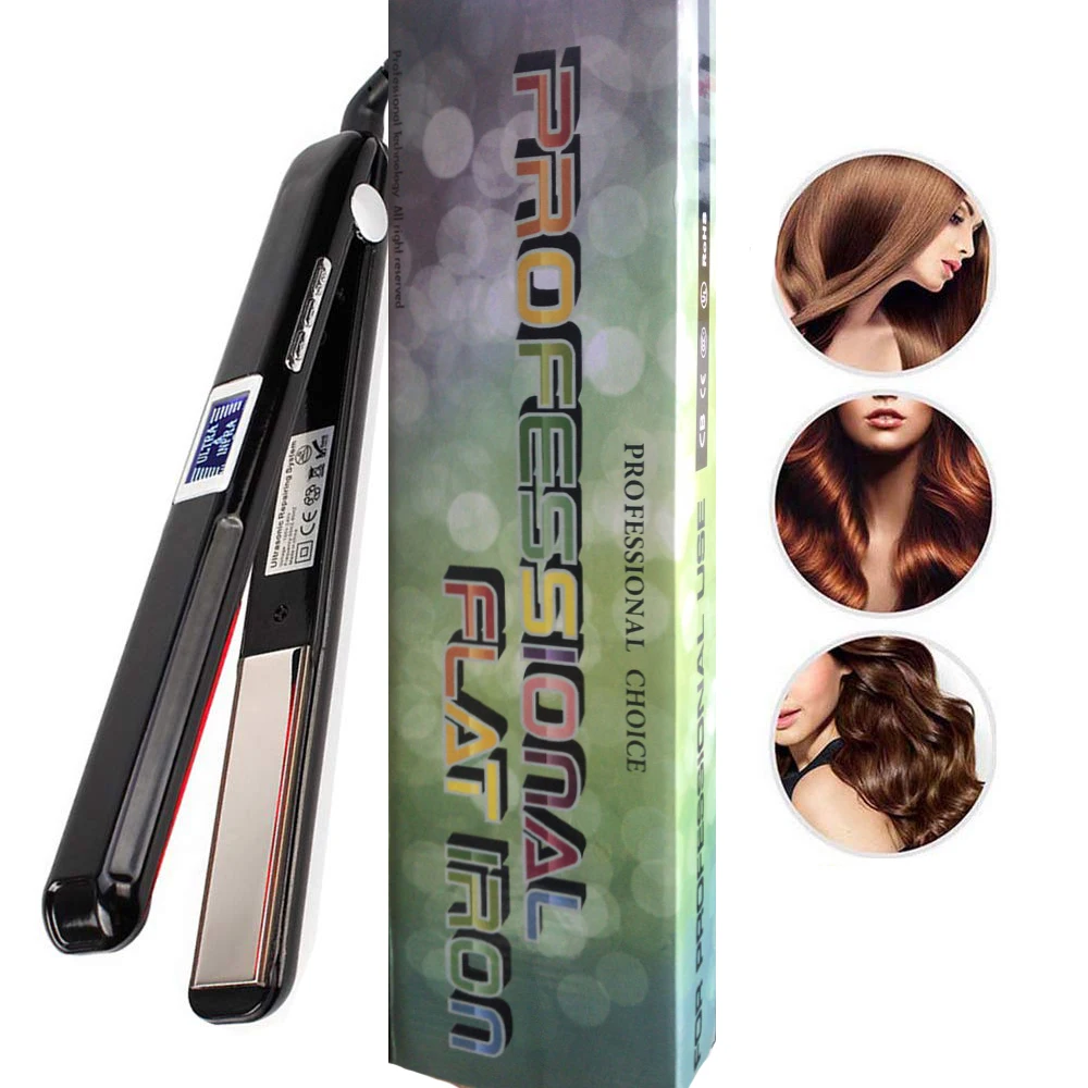 Ultrasonic Infrared Hair Care Iron - Moisturizing Flat Iron