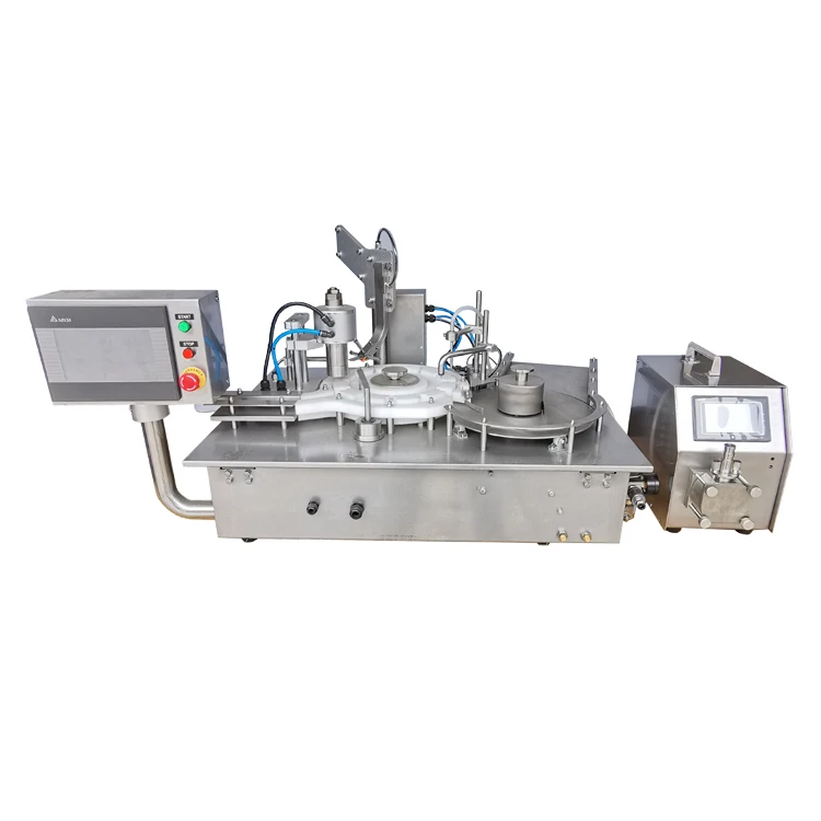 Desktop Automatic Small Filling and Capping Machine for Bottles