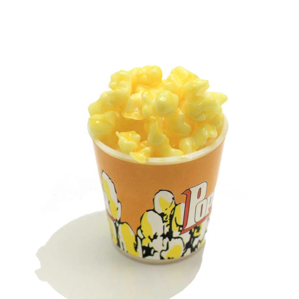 Wholesale 50PCS Little Popcorn 1:6 Scale Little Popcorn Bucket for Dollhouse Pretend Food Decor Photo Prop Toys for Children