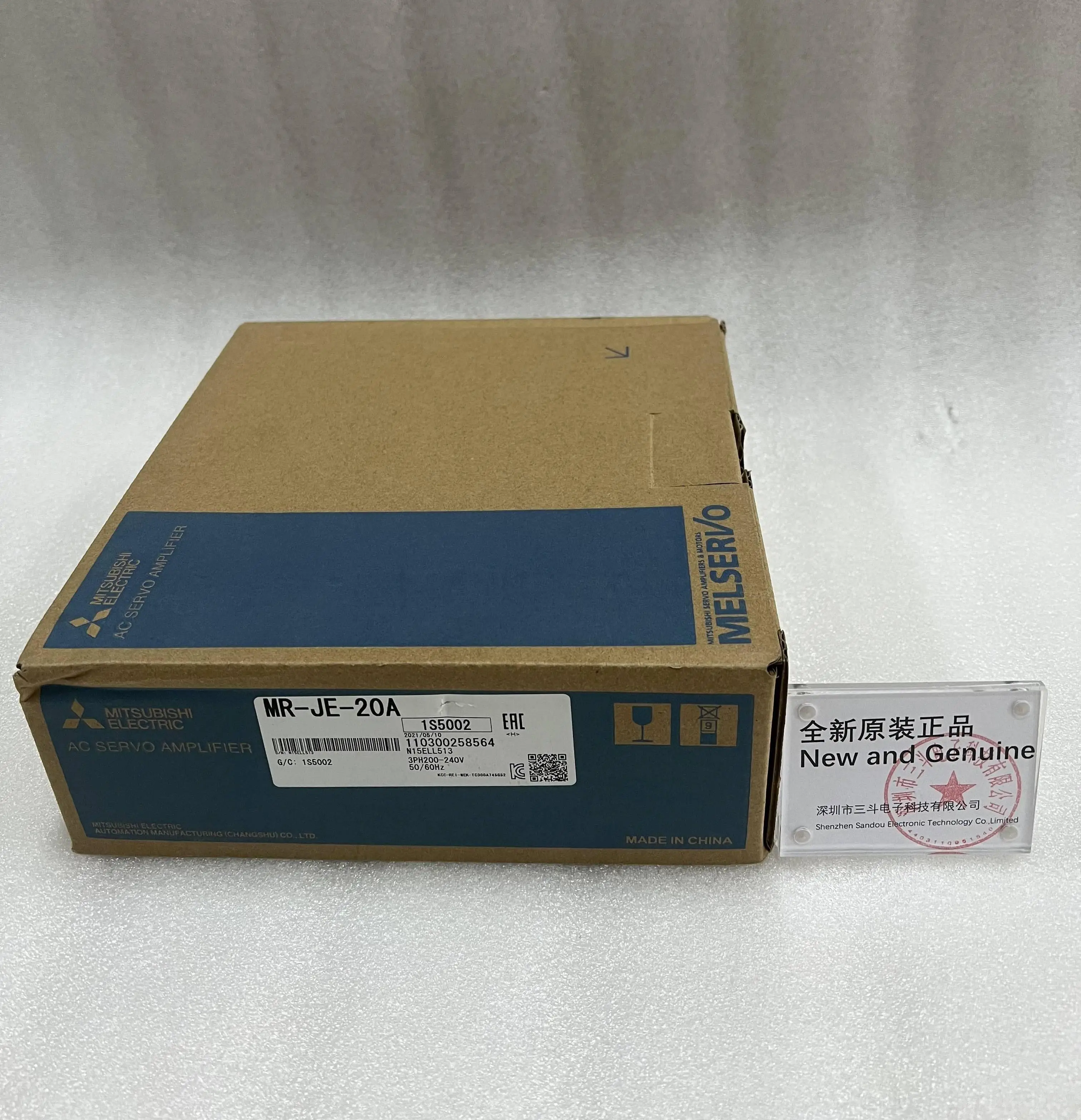 Mitsubishi AC Servo Amplifier MR-JE-20A