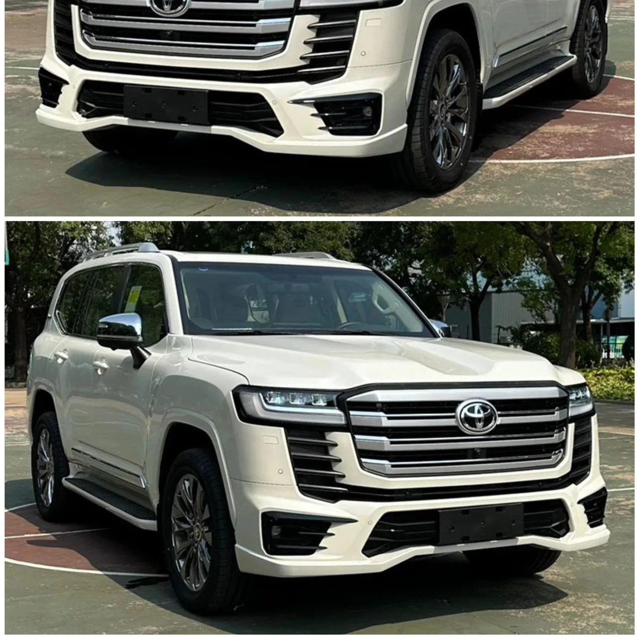 LC300 Painting Car Front Rear Body Kits for Toyota Land Cruiser 300 ...