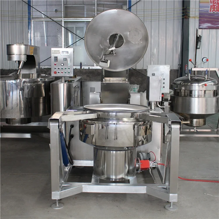 Hot Selling Commercial industrial automatic caramel spherical electromagnetic popcorn machine with high quality