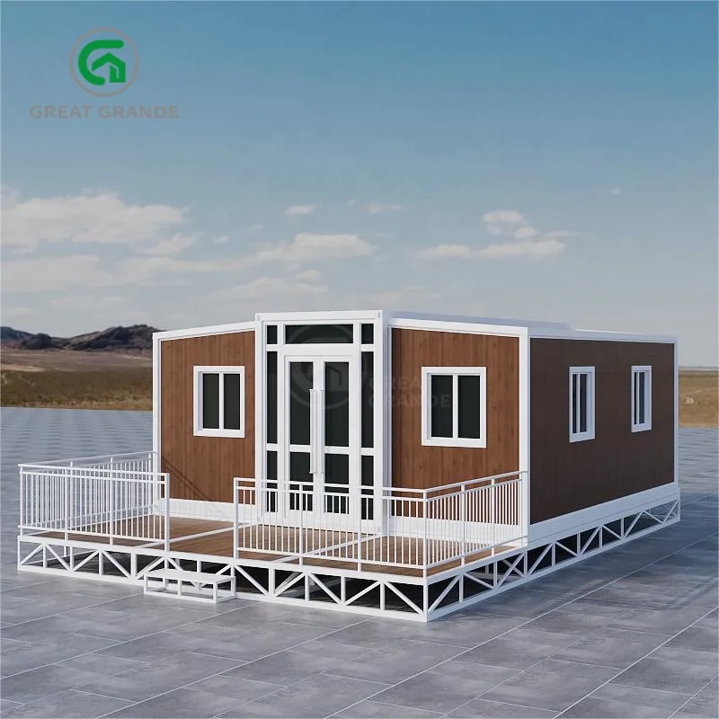 Grande Modular Container House Foldable Expandable Prefab Home Family Living Luxury Movable House