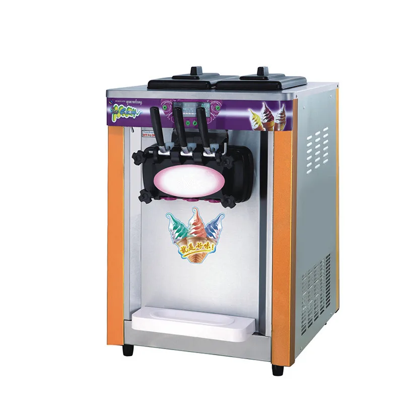 
JINHE бренд Soft Serve коммерческие машины для производства мороженого 3 вкуса замороженное мороженое йогурт по заводской цене 