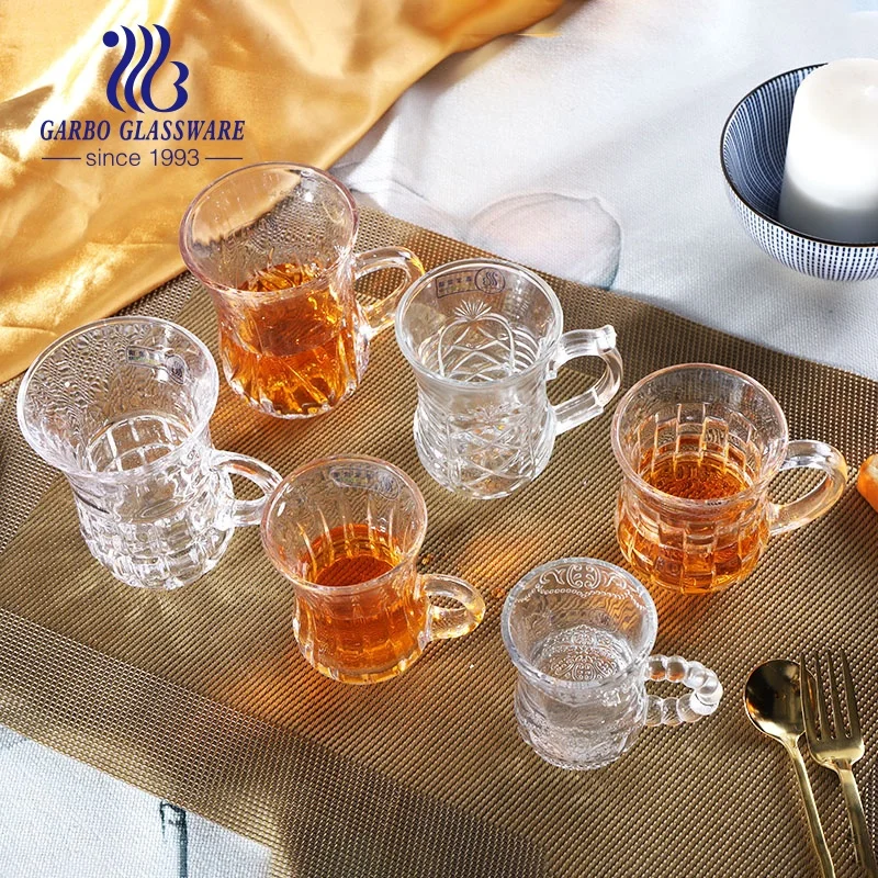 2oz small tea drinking glass cup Manufacturer China