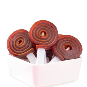 Wholesale of Chinese hawthorn rolls as a snack food, dried fruit and preserved fruit hawthorn rolls