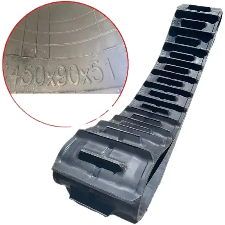 Custom Rubber Track Platform Pads for Construction Machinery for Drilling Machines and Excavators