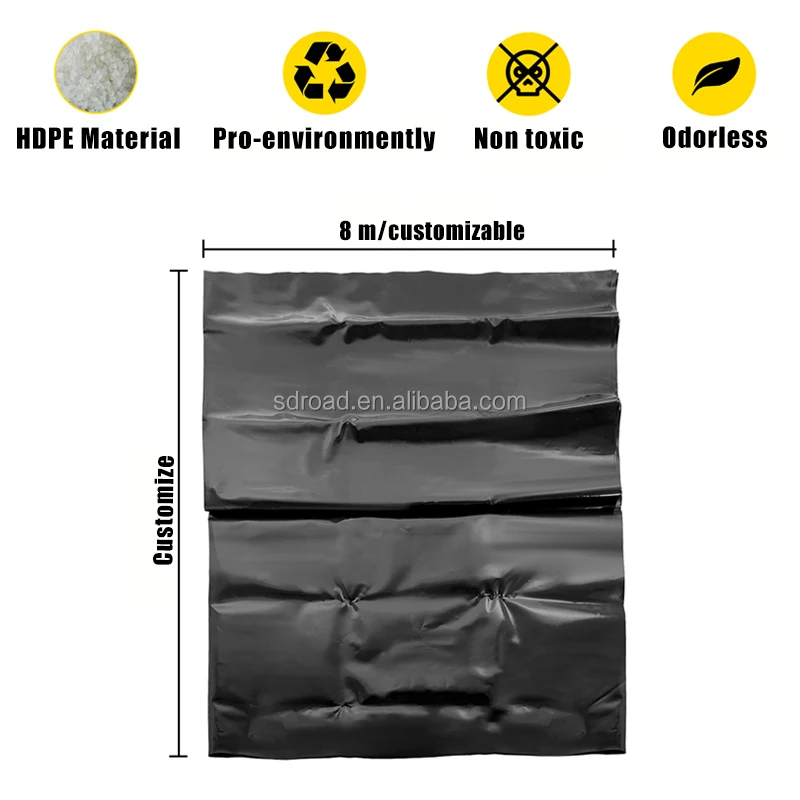 product hdpe ldpe geomembrane for landfill reservoir tunnel subway pond liner waterproof uv resistance fish tank liner-3