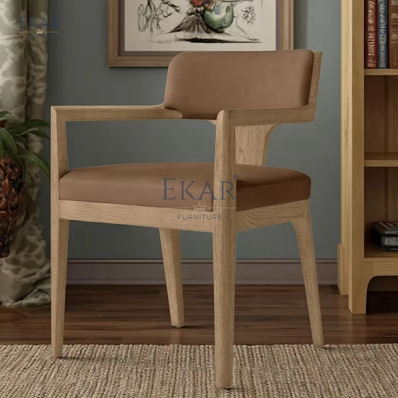 product modern wooden leg dining chair with leather fabric for home hotel school hospital villa home bar stylish for dining rooms-59