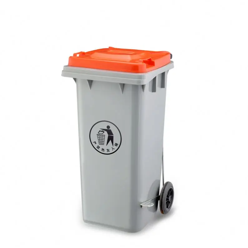 Золотистый производитель 96 галлонов мусорный бак basura de calle 96 галлонов мусорный бак с колесами