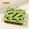 Square-shaped digging game (green and brown, 30*30cm)