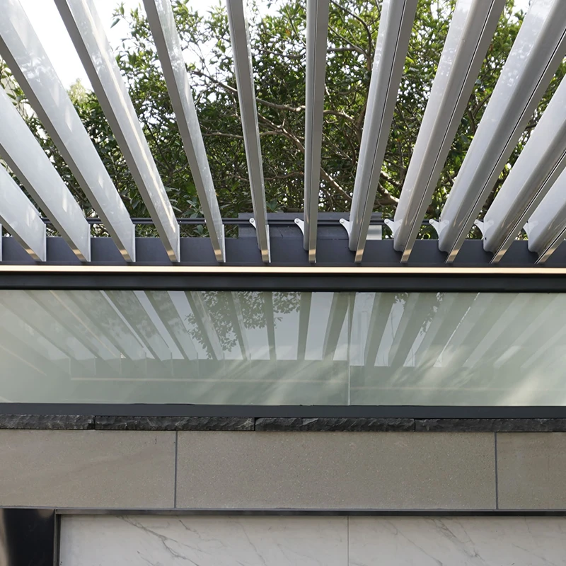Factory Price Over Pool Summer Veranda From Pavilion Blinds Shades Shutters Pergola