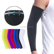 Outdoor Sports Elastic Non Slip Compression Arm Protector Running Cycling Climbing Basketball UV Sun Protection Arms Sleeves