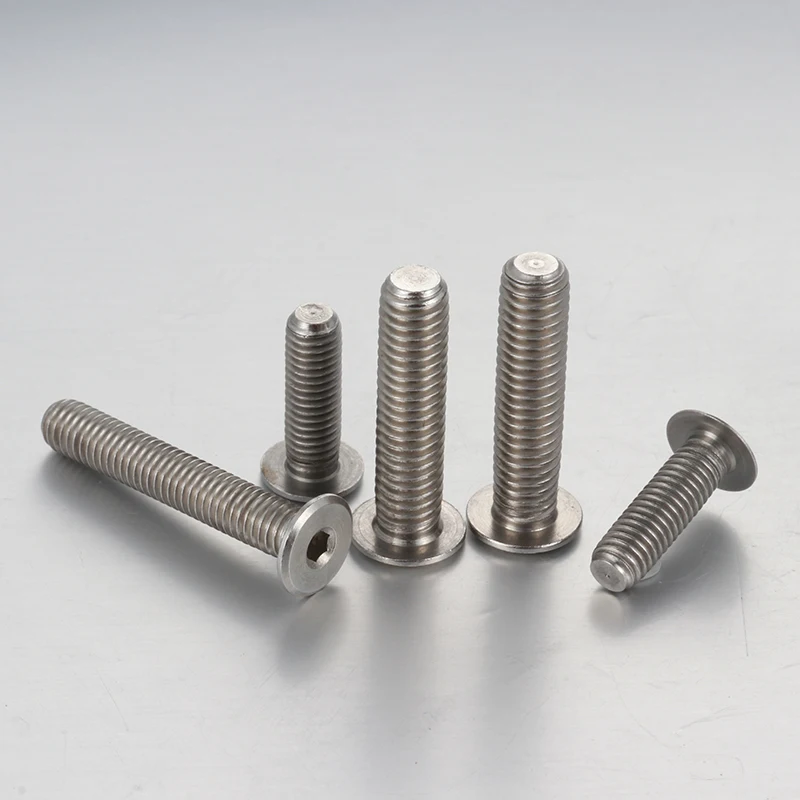 product direct factory price cbstsre ultra low profile hex socket m2 m6 socket cap wholesale machine 304 stainless steel screws supplier-44