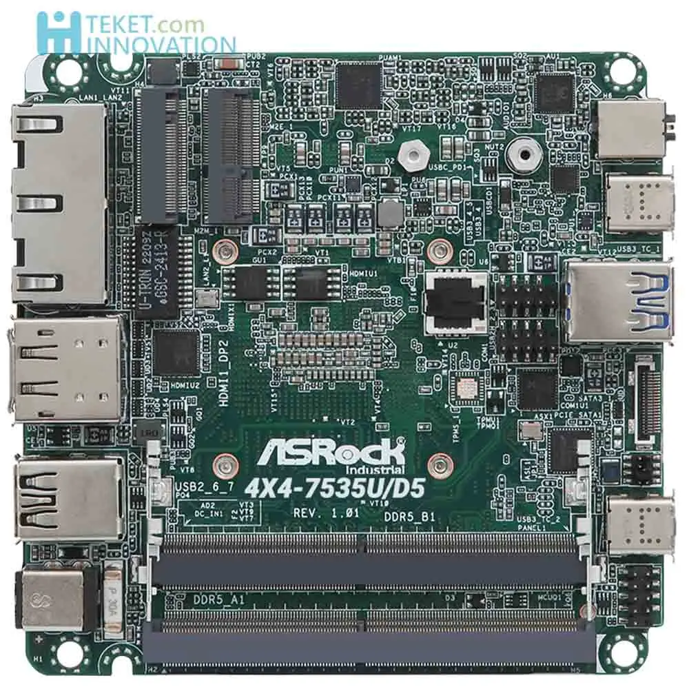 Asrock 4X4-7535UD5 Motherboard for Automation Gaming