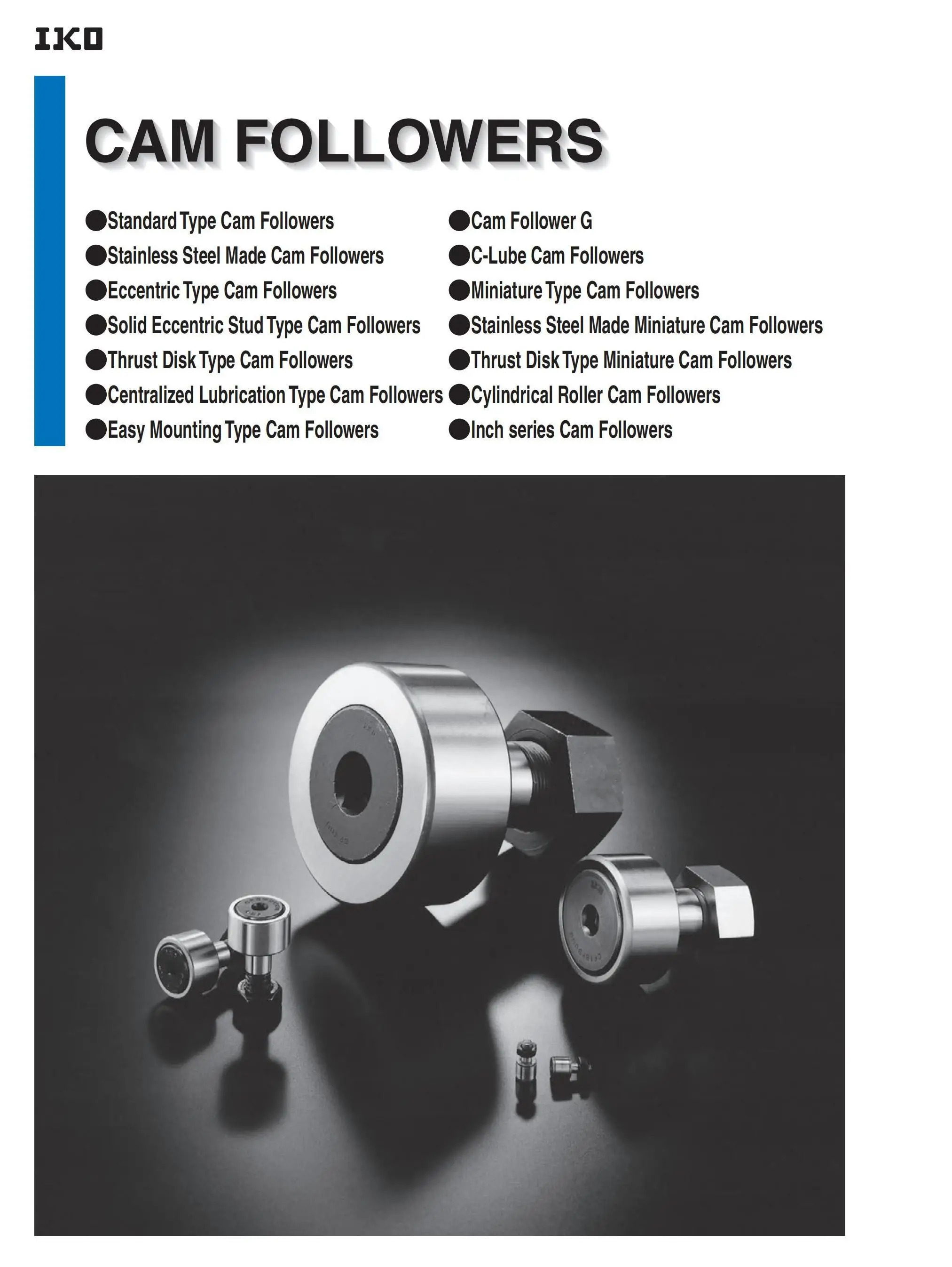 Iko Easy Installation Cam Follower Roller Bearing Cf3buu Cf4b Cf5b1uu
