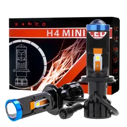 GPNE M5 3-контактный мини-объектив проектора H4 светодиодная фара мотоцикла для индийской системы освещения мотоцикла