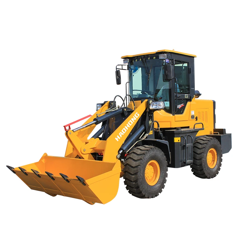 Mini Tractor with Front End Loader Front 1 Ton 2 Ton Small Loader Shovel Digger for Sale