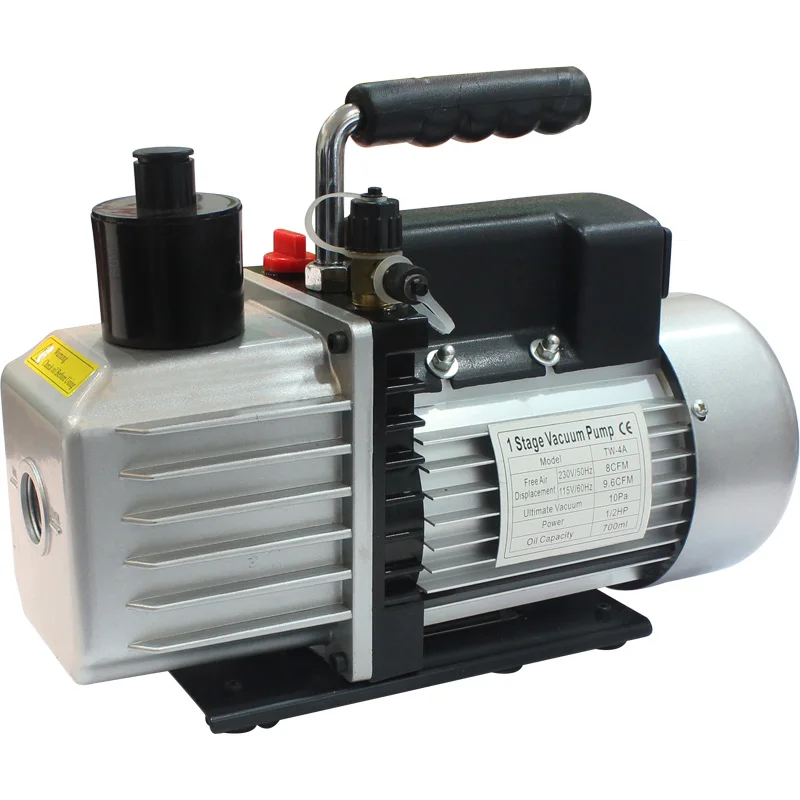 HVAC Double Stage R32 Refrigeration air Pump Oil-rotary Vane HVAC Vacuum Pump Mini Rotary Vane Electric Air AC Vacuum Pump Price