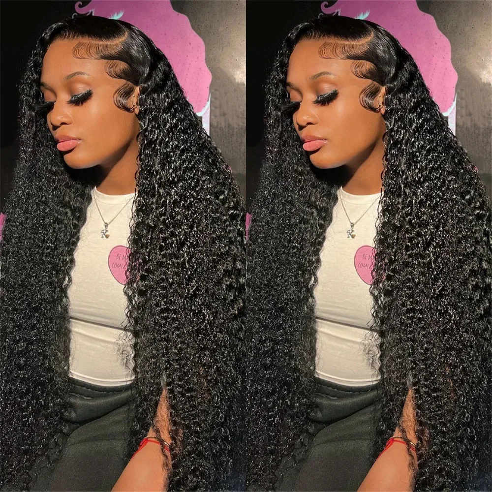 Deep Wave Lace Front Human Haar Perücke Für Damen Locken_voghion.com