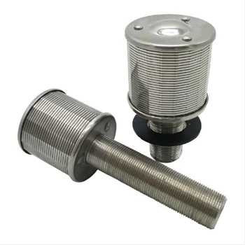Corrosion-resistant stainless steel metal water nozzles filter water spray wedge wire screen