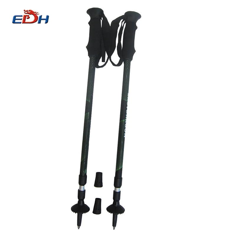 Adjustable Telescopic Hiking Walking Pole Twist Lock Ultralight Carbon