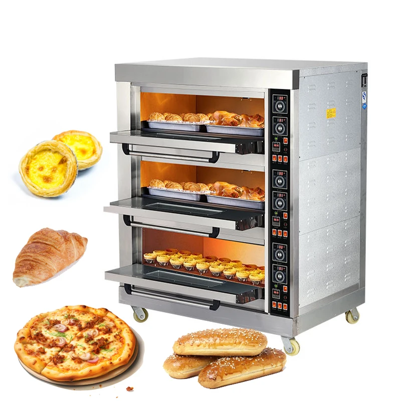 2023 New Products Industrial Oven Gas for Bread Baking Bread