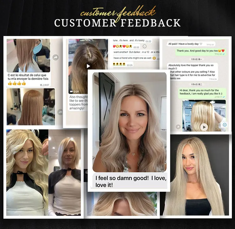 Double Drawn Invisible Russian Hair Extensions Genius Weft No Return ...