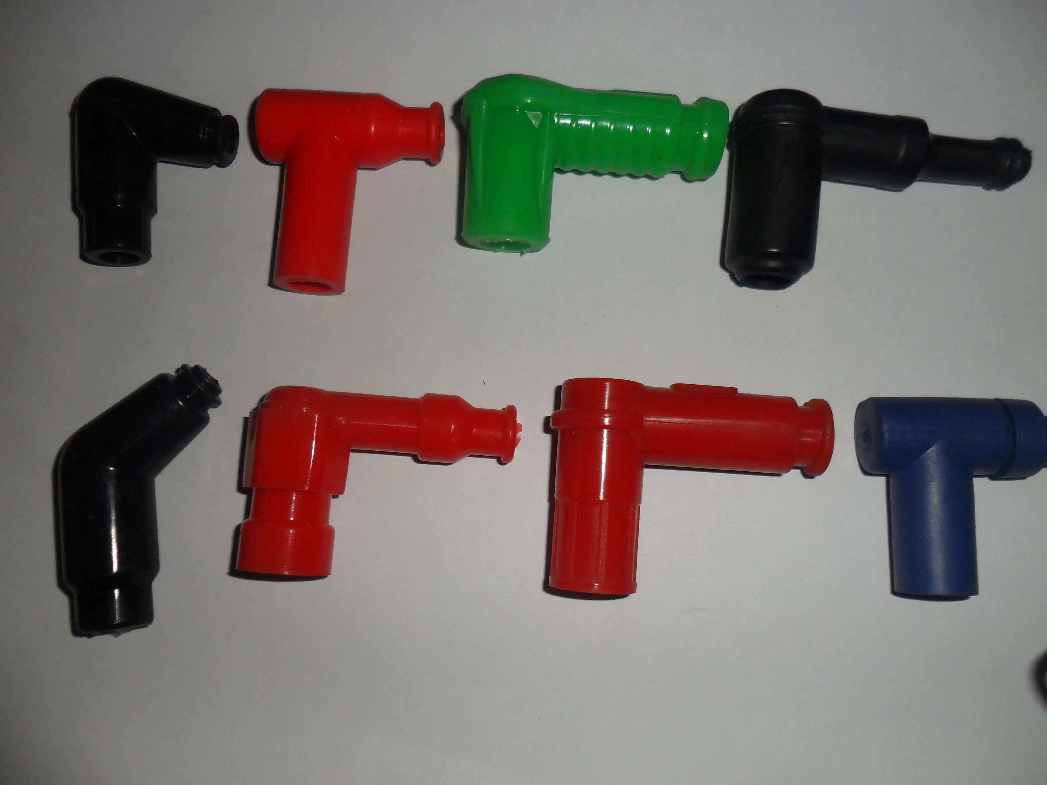 Автомобильная Катушка зажигания запчасти универсальная цветная резиновая крышка свечи зажигания мотоцикла колпачок катушки зажигания