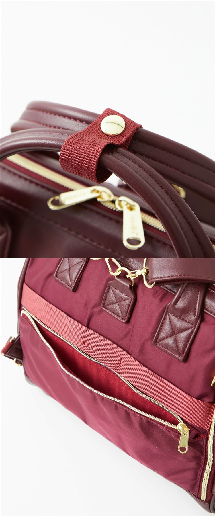 Japanese Leather 3WAY Boston Cross Sling Shoulder Bag Handbags Unisex Mochilas travel school college Backpack Minimalist Bolsos