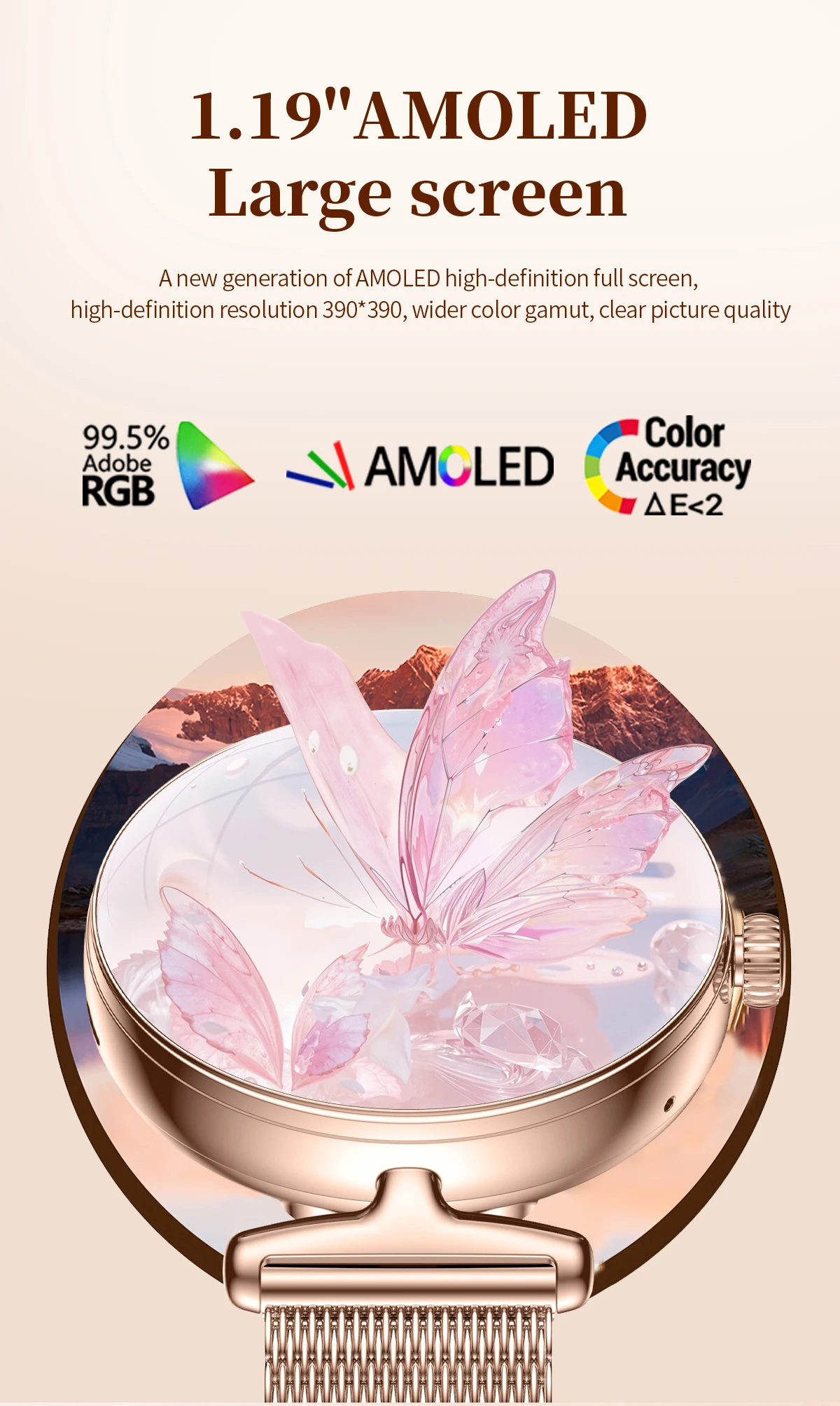 If you are searching for a supplier of a product with perfect quality control and highly competitive prices, which gives you an advantage in expanding your local market, then contact us now!  Competitive suppliers of  2026 V81 Relojes Smart Watch 1.19inch Amoled Screen BT Call Health Monitoring Sports Mode Fashion Smart Watches for Ladies